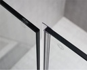 ShowerDoor NanoShield - Paño Fijo 600mm + Puerta 600mm. H=1500mm Esp= 8mm
