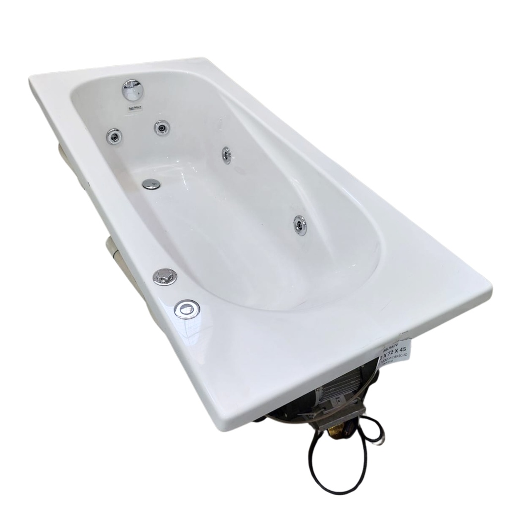 Hidromasaje Aruba - 152x73x40cm - Motor Derecha