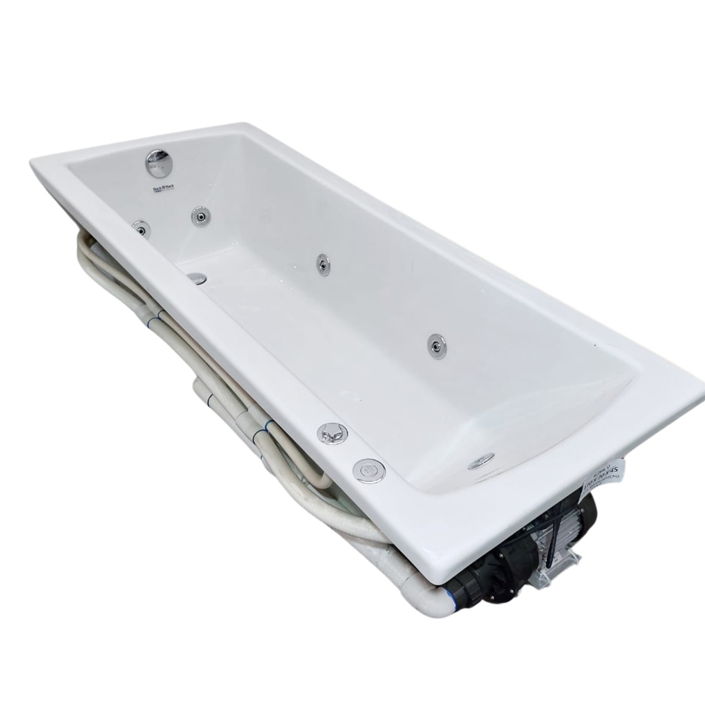 Tina de Hidromasaje Aloha - 160x72x40cm - Motor Derecho
