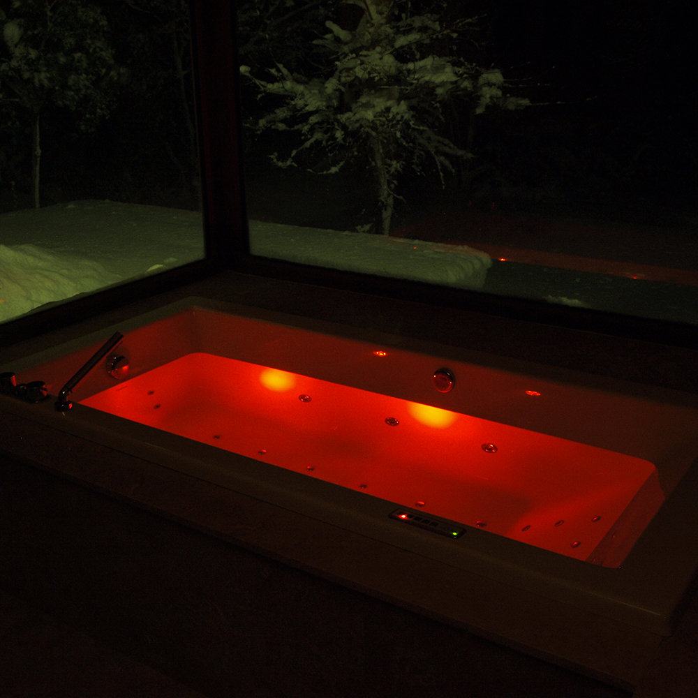 Panel Touch con Sistema de Cromoterapia (Sólo con Aéroterapia)