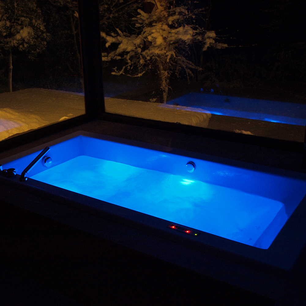 Panel Touch con Sistema de Cromoterapia (Sólo con Aéroterapia)