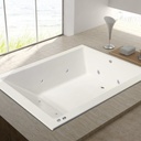 Hidromasaje Mainau Doble - 162x120x48cm