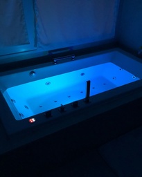 Cromoterapia (2 Luminarias LED RGB subacuáticas)