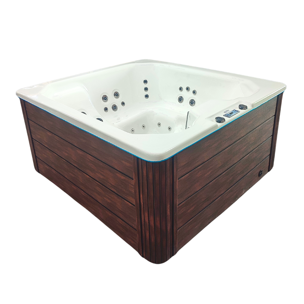 Spa Raiatea (205x190x86cm) con Cobertor Térmico y Revestimiento