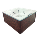 Spa Raiatea (205x190x86cm) con Cobertor Térmico y Revestimiento