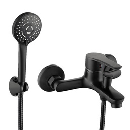 [365-90] Monomando Tina Ducha Matte Black 365