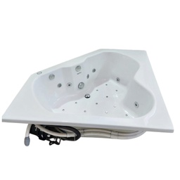 Hidromasaje Bermuda - 150x150x45cm - Terapia Combinada - Motor Derecha