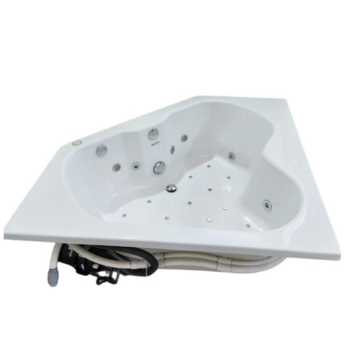 Hidromasaje Bermuda - 150x150x45cm - Terapia Combinada - Motor Derecha