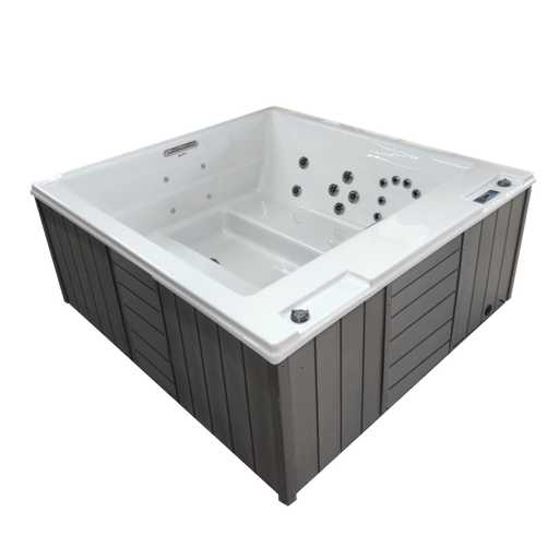 [SP-ANAK-02] Spa Anakena II (202x191x84cm) con Cobertor Térmico y Revestimiento